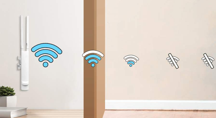 WiFi 信号穿墙后减弱