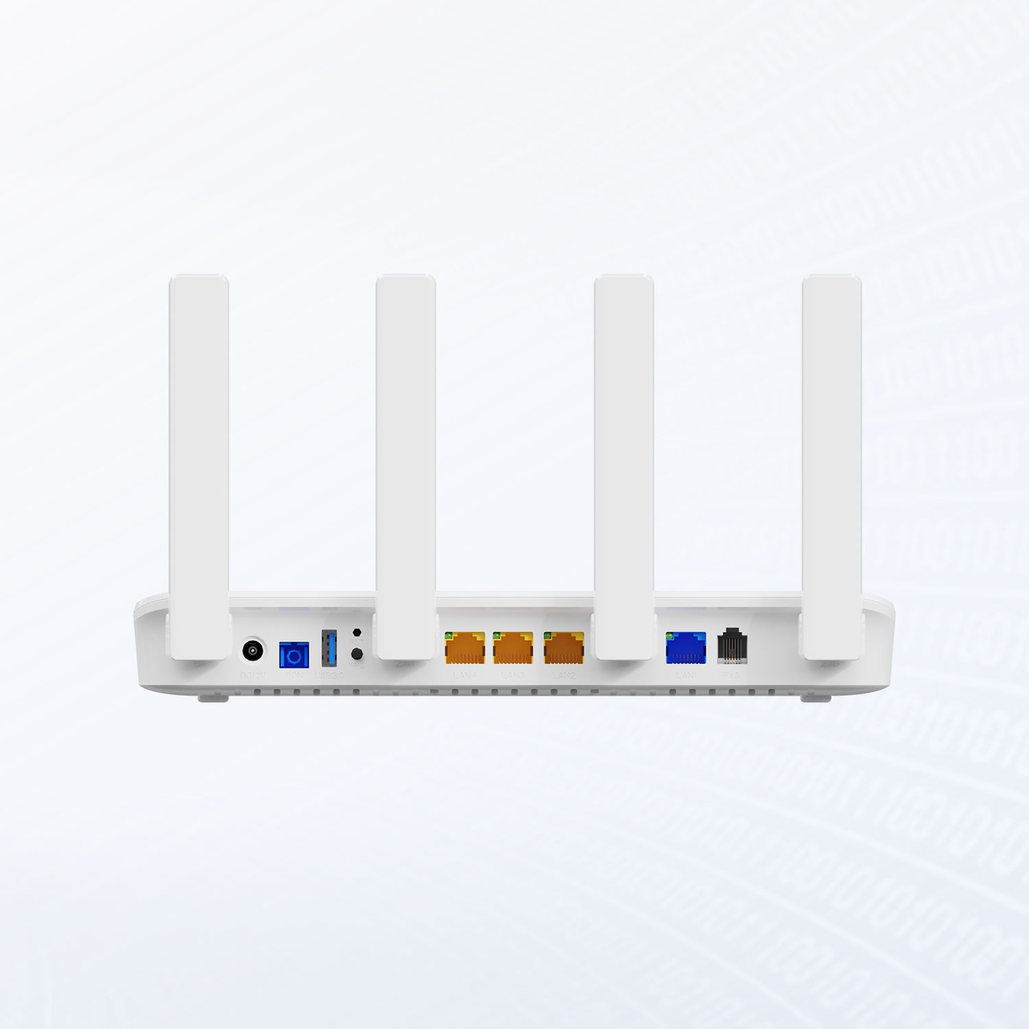 1XPON+1(WAN/LANA)+3LAN+1POTS+1USB3.0+Wi-Fi 6 (AX3000) HGU ONT
